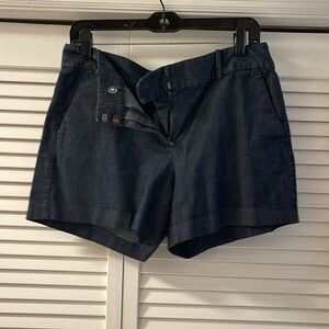 Ann Taylor denim shorts. Size 8. 3 inch inseam